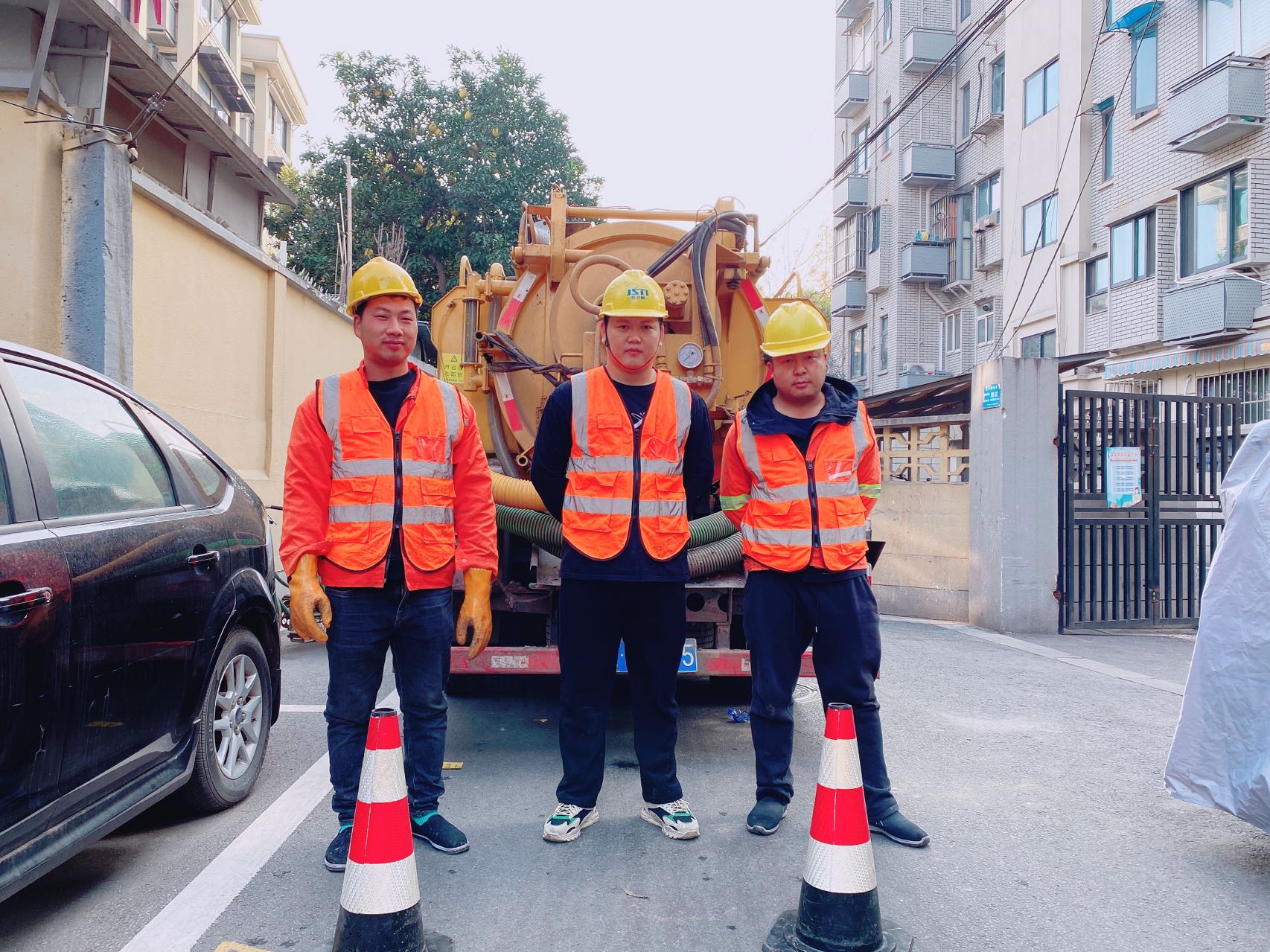 南水新村南京某小区管道清淤检测施工