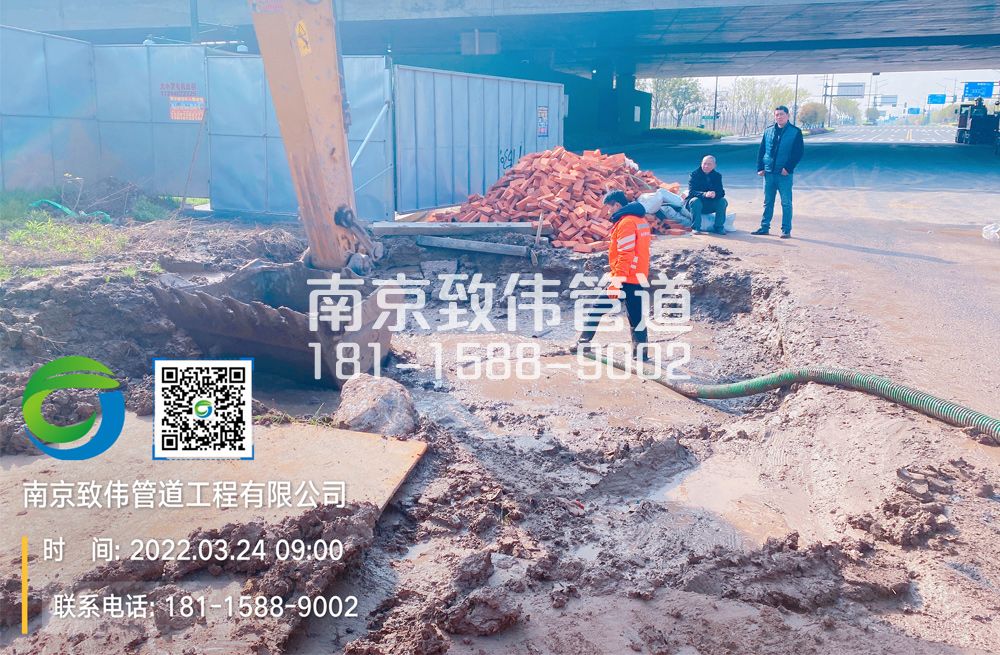 南水新村泥浆清理